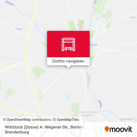 Wittstock (Dosse) A.-Wegener-Str. Karte