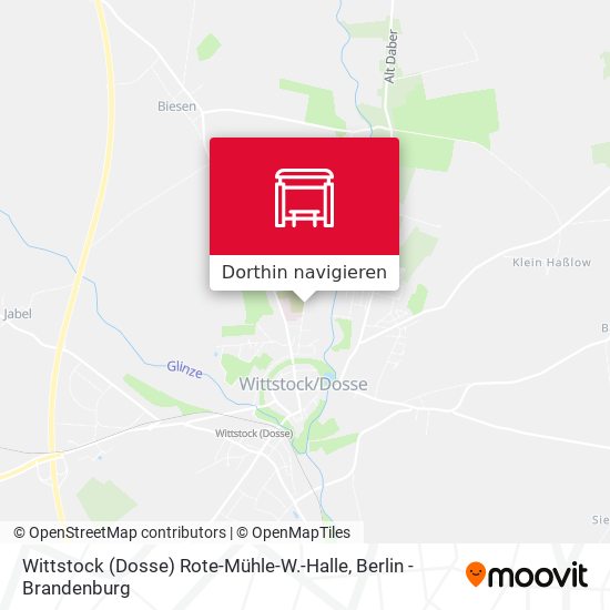 Wittstock (Dosse) Rote-Mühle-W.-Halle Karte