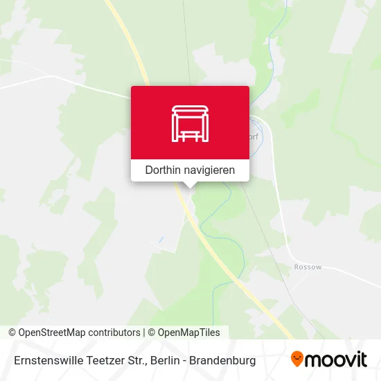 Ernstenswille Teetzer Str. Karte