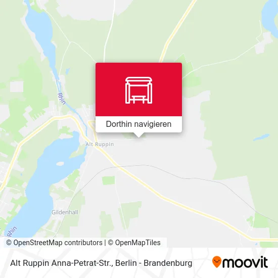 Alt Ruppin Anna-Petrat-Str. Karte