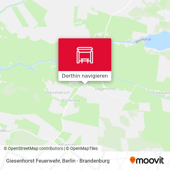 Giesenhorst Feuerwehr Karte