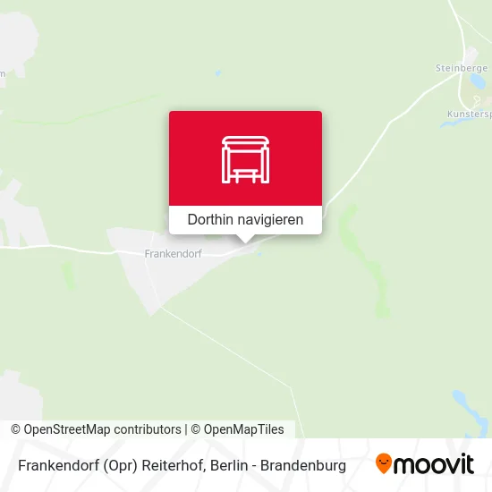 Frankendorf (Opr) Reiterhof Karte