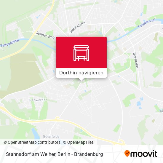 Stahnsdorf am Weiher Karte