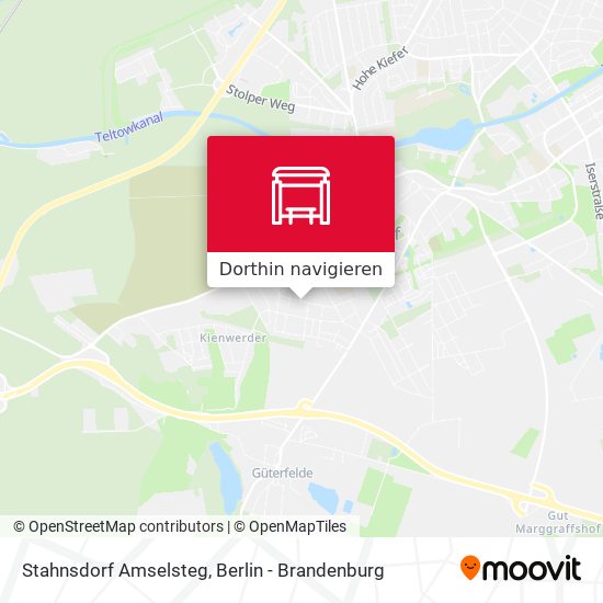 Stahnsdorf Amselsteg Karte