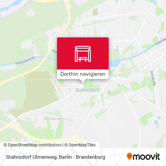 Stahnsdorf Ulmenweg Karte