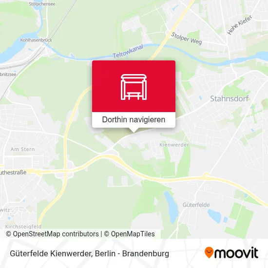 Güterfelde Kienwerder Karte