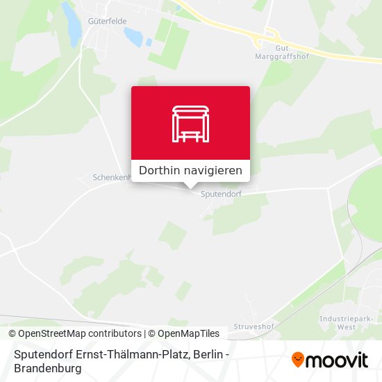 Sputendorf Ernst-Thälmann-Platz Karte