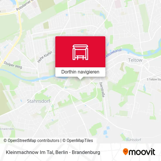 Kleinmachnow Im Tal Karte