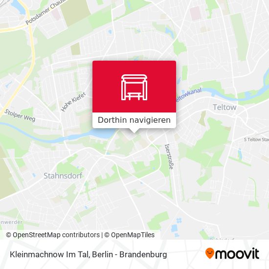 Kleinmachnow Im Tal Karte