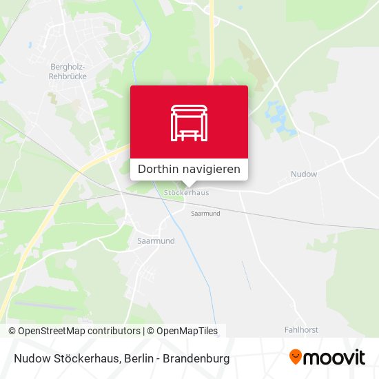 Nudow Stöckerhaus Karte