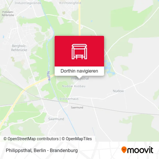 Philippsthal Karte