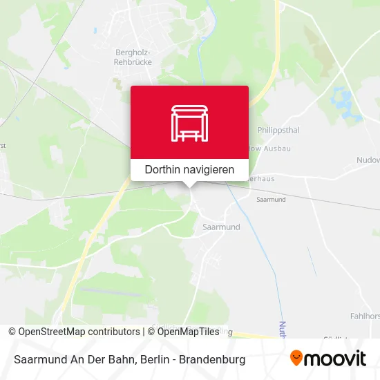 Saarmund An Der Bahn Karte