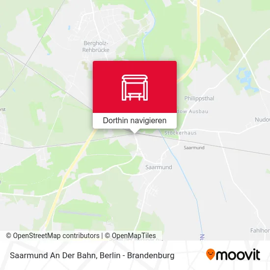 Saarmund An Der Bahn Karte