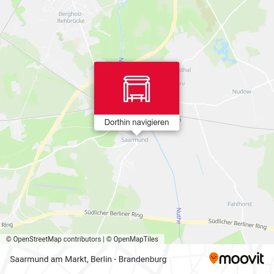 Saarmund am Markt Karte