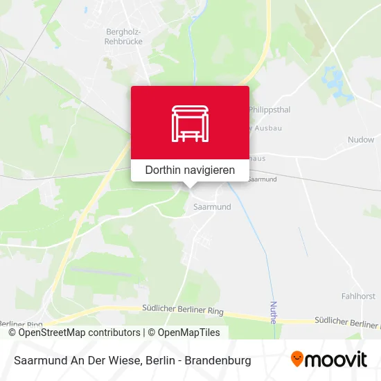 Saarmund An Der Wiese Karte