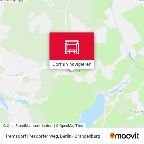 Tremsdorf Fresdorfer Weg Karte