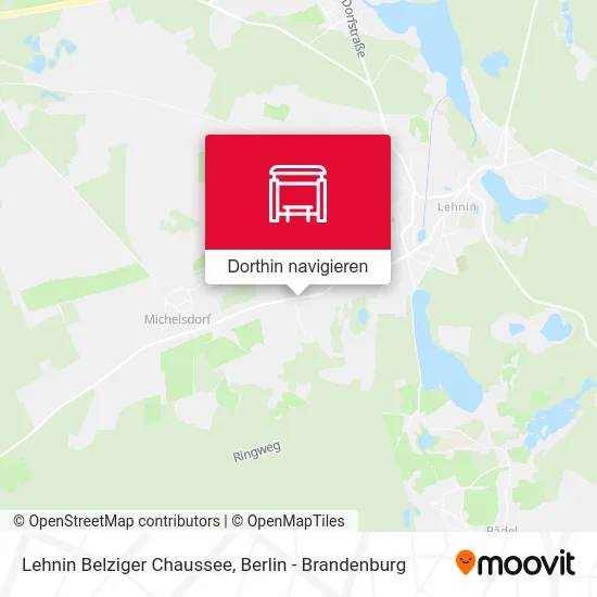 Lehnin Belziger Chaussee Karte
