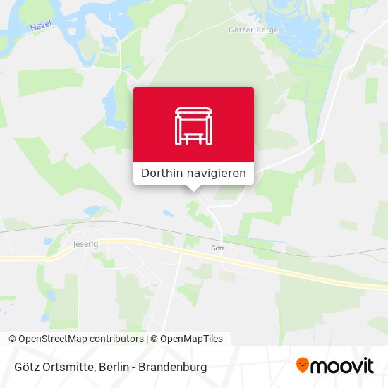 Götz Ortsmitte Karte
