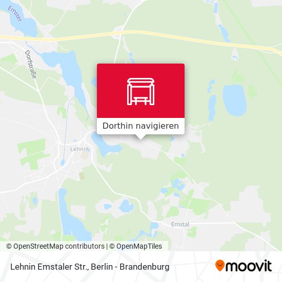 Lehnin Emstaler Str. Karte