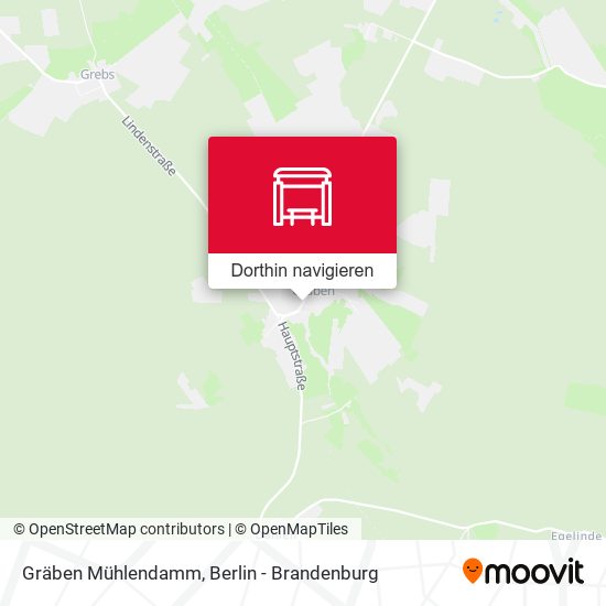 Gräben Mühlendamm Karte