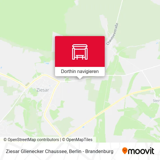 Ziesar Glienecker Chaussee Karte