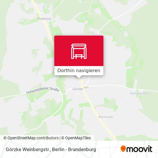Görzke Weinbergstr. Karte