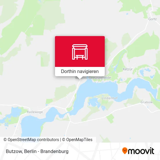 Butzow Karte