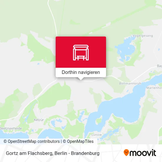 Gortz am Flachsberg Karte