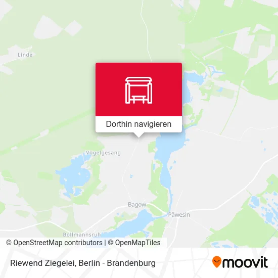 Riewend Ziegelei Karte