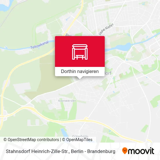 Stahnsdorf Heinrich-Zille-Str. Karte
