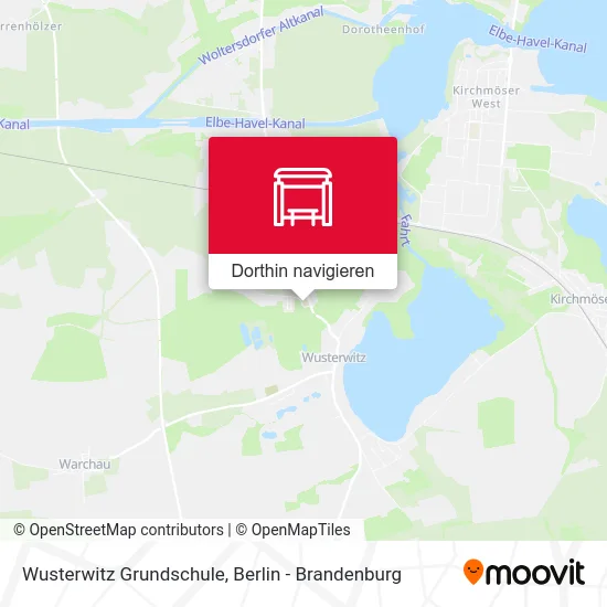 Wusterwitz Grundschule Karte