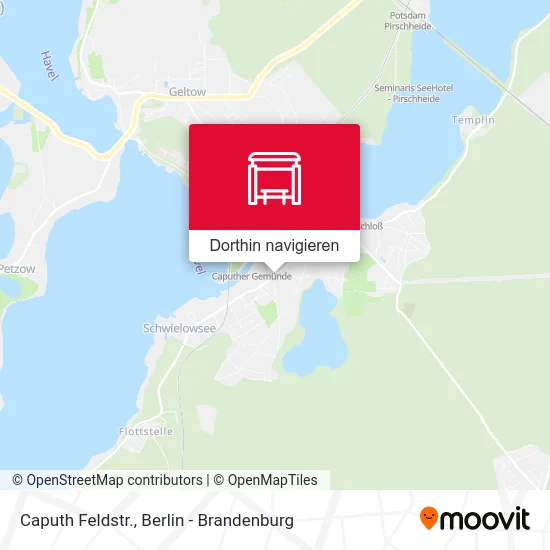 Caputh Feldstr. Karte