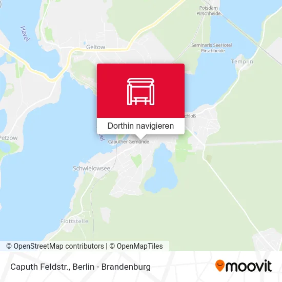 Caputh Feldstr. Karte