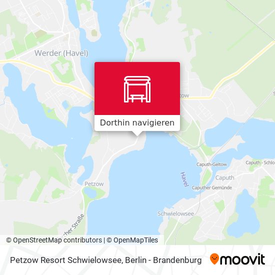 Petzow Resort Schwielowsee Karte