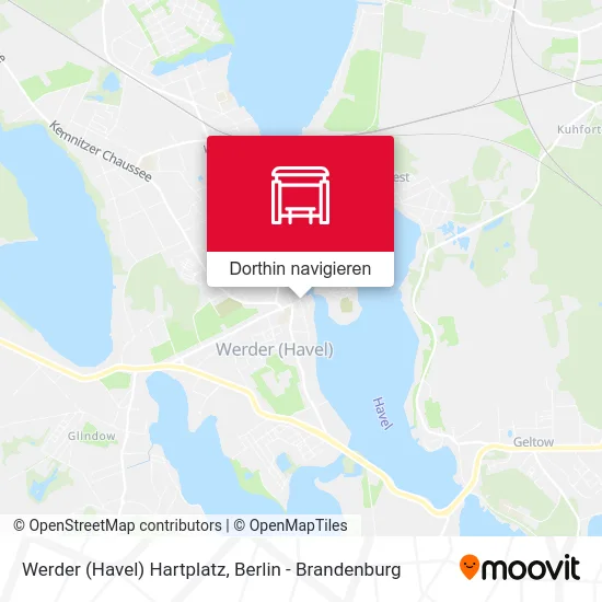 Werder (Havel) Hartplatz Karte