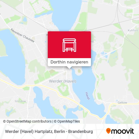 Werder (Havel) Hartplatz Karte