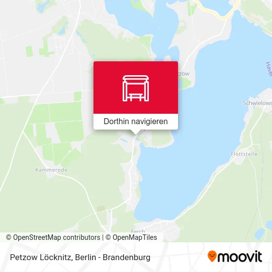 Petzow Löcknitz Karte