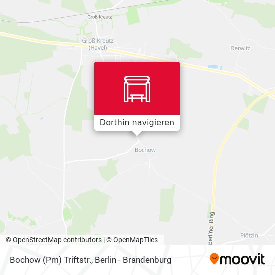 Bochow (Pm) Triftstr. Karte