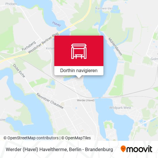 Werder (Havel) Haveltherme Karte