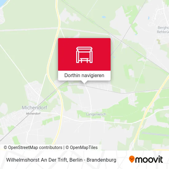 Wilhelmshorst An Der Trift Karte