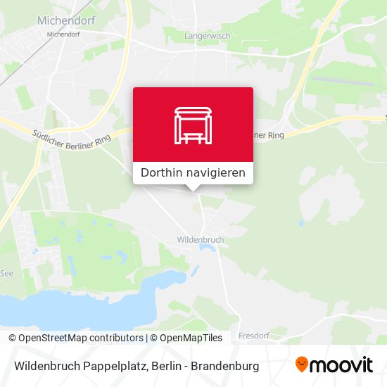 Wildenbruch Pappelplatz Karte