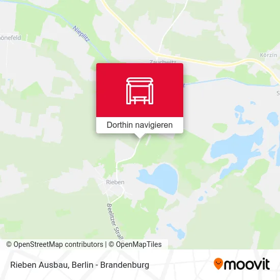 Rieben Ausbau Karte