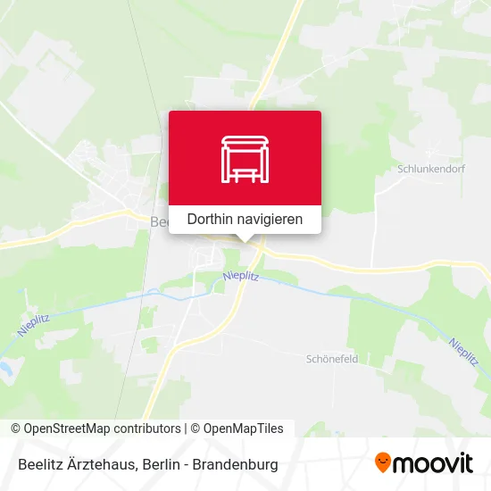 Beelitz Ärztehaus Karte