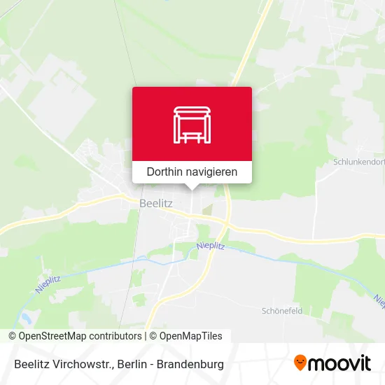 Beelitz Virchowstr. Karte