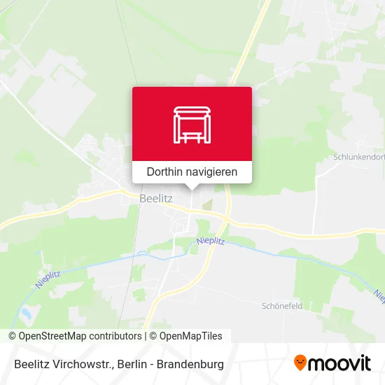 Beelitz Virchowstr. Karte