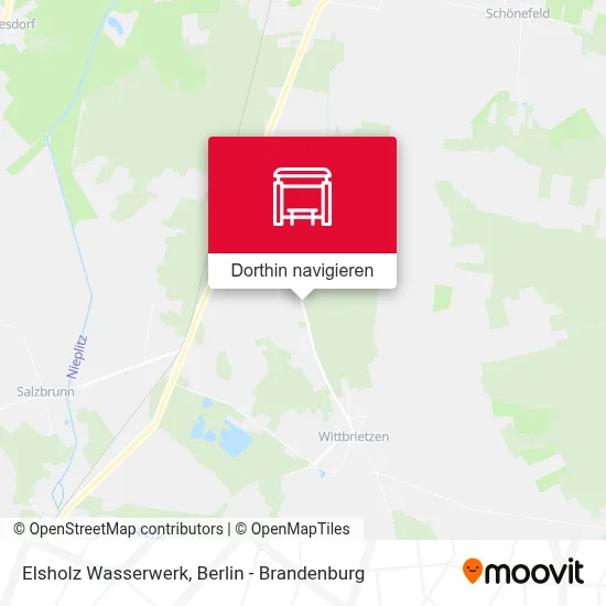 Elsholz Wasserwerk Karte