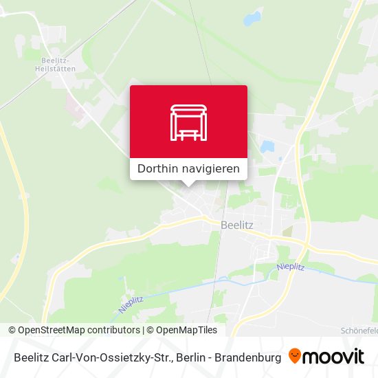 Beelitz Carl-Von-Ossietzky-Str. Karte