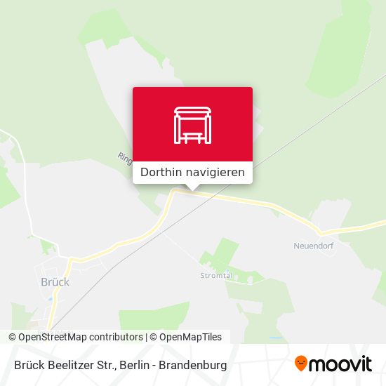 Brück Beelitzer Str. Karte