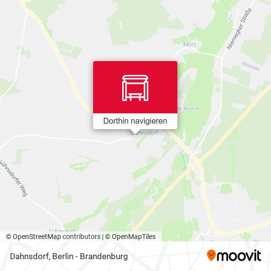 Dahnsdorf Karte