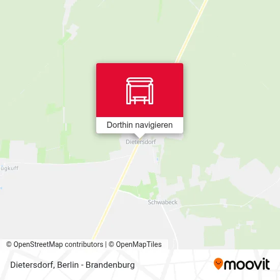 Dietersdorf Karte